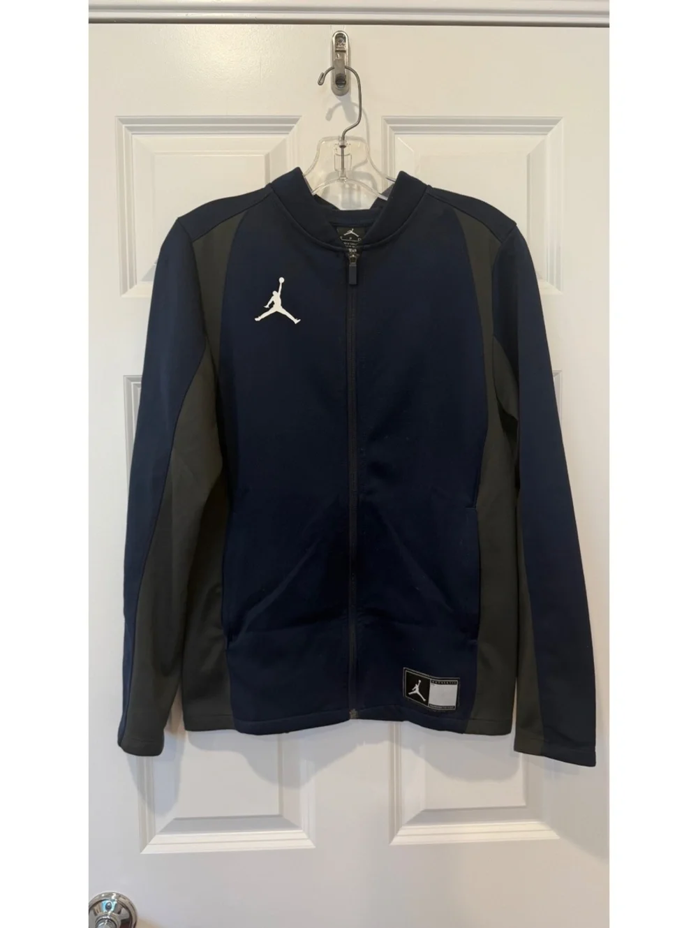 Jordan Dri-FIT Full Zip Jacket Navy Black Jumpman